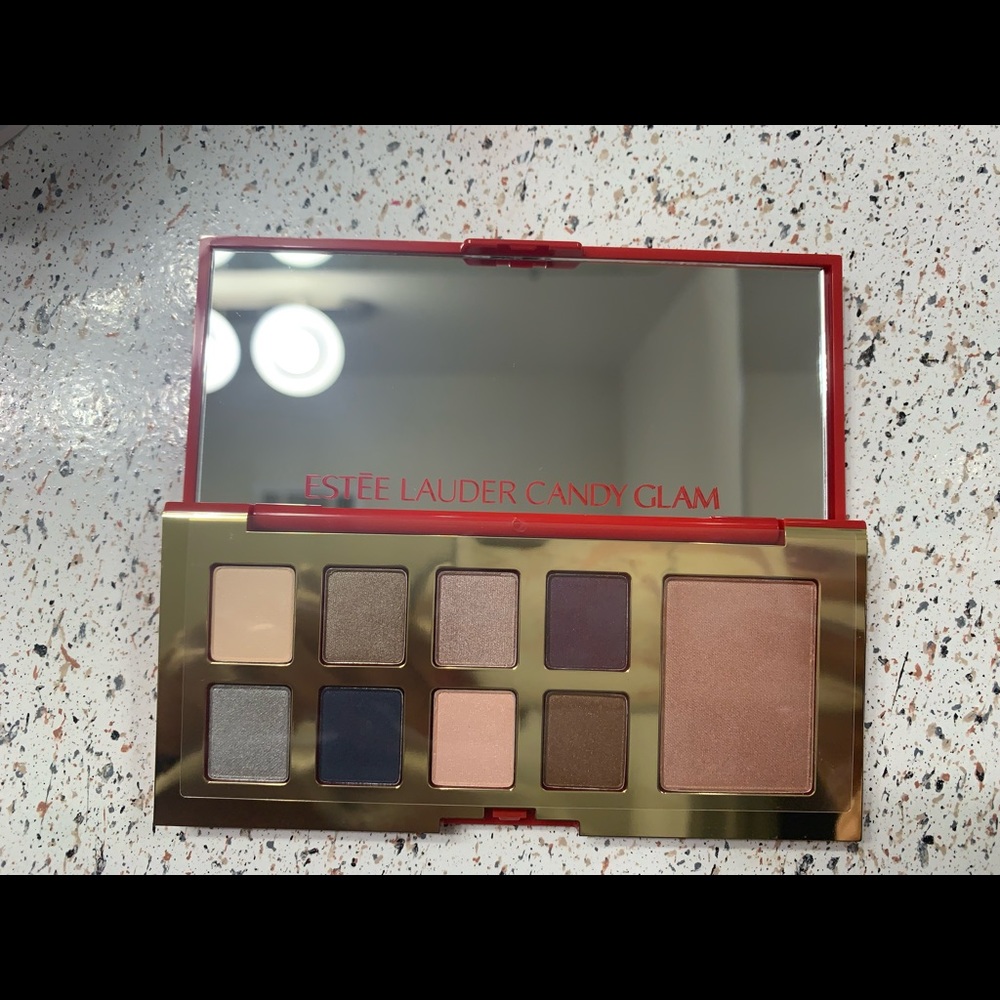 Estee Lauder palette eye makeup and cheek
